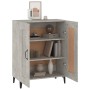 Concrete gray plywood sideboard 69.5x34x90 cm by vidaXL, Sideboards - Ref: Foro24-812145, Price: 69,99 €, Discount: %