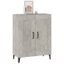 Aparador de madera contrachapada gris hormigón 69,5x34x90 cm de vidaXL, Aparadores - Ref: Foro24-812145, Precio: 69,14 €, Des...