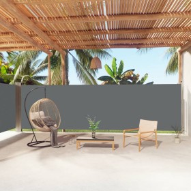 Anthracite retractable side awning 180x1000 cm by vidaXL, Umbrellas - Ref: Foro24-318038, Price: 149,63 €, Discount: %