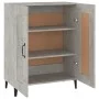 Aparador de madera contrachapada gris hormigón 69,5x34x90 cm de vidaXL, Aparadores - Ref: Foro24-812145, Precio: 69,14 €, Des...