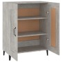 Concrete gray plywood sideboard 69.5x34x90 cm by vidaXL, Sideboards - Ref: Foro24-812145, Price: 69,99 €, Discount: %