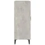 Aparador de madera contrachapada gris hormigón 69,5x34x90 cm de vidaXL, Aparadores - Ref: Foro24-812145, Precio: 69,14 €, Des...
