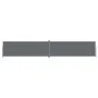 Anthracite retractable side awning 180x1000 cm by vidaXL, Umbrellas - Ref: Foro24-318038, Price: 149,70 €, Discount: %