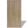 Mueble zapatero con 7 estantes color roble