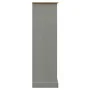 Librería VIGO madera maciza de pino gris 90x35x114,5 cm de vidaXL, Librerías y estanterías - Ref: Foro24-353183, Precio: 147,...