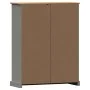 Librería VIGO madera maciza de pino gris 90x35x114,5 cm de vidaXL, Librerías y estanterías - Ref: Foro24-353183, Precio: 147,...