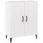 Aparador de madera contrachapada blanco 69,5x34x90 cm de vidaXL, Aparadores - Ref: Foro24-812141, Precio: 77,23 €, Descuento: %