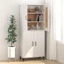 Aparador de madera contrachapada blanco 69,5x34x90 cm de vidaXL, Aparadores - Ref: Foro24-812141, Precio: 77,23 €, Descuento: %