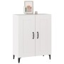 Aparador de madera contrachapada blanco 69,5x34x90 cm de vidaXL, Aparadores - Ref: Foro24-812141, Precio: 77,23 €, Descuento: %