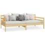 Schlafsofa aus massivem Kiefernholz, 90 x 200 cm von vidaXL, Betten und Lattenroste - Ref: Foro24-806935, Preis: 85,31 €, Rab...