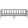 Solid gray pine wood sofa bed 90x200 cm by vidaXL, Beds and slatted bases - Ref: Foro24-806942, Price: 120,10 €, Discount: %