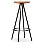 Küchenhocker 2 Einheiten recyceltes Massivholz von vidaXL, Küchenhocker - Ref: Foro24-245445, Preis: 137,27 €, Rabatt: %
