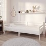Schlafsofa aus massivem weißem Kiefernholz, 90 x 200 cm von vidaXL, Betten und Lattenroste - Ref: Foro24-806936, Preis: 126,7...