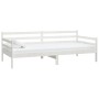 Schlafsofa aus massivem weißem Kiefernholz, 90 x 200 cm von vidaXL, Betten und Lattenroste - Ref: Foro24-806936, Preis: 126,7...