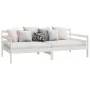 Schlafsofa aus massivem weißem Kiefernholz, 90 x 200 cm von vidaXL, Betten und Lattenroste - Ref: Foro24-806936, Preis: 118,8...