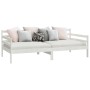 Schlafsofa aus massivem weißem Kiefernholz, 90 x 200 cm von vidaXL, Betten und Lattenroste - Ref: Foro24-806936, Preis: 126,7...