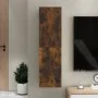 TV-Wandschrank aus geräucherter Eiche, 30,5 x 30 x 110 cm von vidaXL, TV-Möbel - Ref: Foro24-826676, Preis: 49,83 €, Rabatt: %