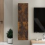 TV-Wandschrank aus geräucherter Eiche, 30,5 x 30 x 110 cm von vidaXL, TV-Möbel - Ref: Foro24-826676, Preis: 50,53 €, Rabatt: %