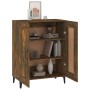 Sideboard aus geräuchertem Eichenholzwerkstoff, 69,5 x 34 x 90 cm von vidaXL, Sideboards - Ref: Foro24-817342, Preis: 69,99 €...