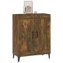Smoked oak engineered wood sideboard 69.5x34x90 cm by vidaXL, Sideboards - Ref: Foro24-817342, Price: 60,22 €, Discount: %
