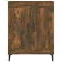 Smoked oak engineered wood sideboard 69.5x34x90 cm by vidaXL, Sideboards - Ref: Foro24-817342, Price: 60,22 €, Discount: %