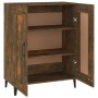 Smoked oak engineered wood sideboard 69.5x34x90 cm by vidaXL, Sideboards - Ref: Foro24-817342, Price: 69,99 €, Discount: %