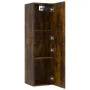 TV-Wandschrank aus geräucherter Eiche, 30,5 x 30 x 110 cm von vidaXL, TV-Möbel - Ref: Foro24-826676, Preis: 49,83 €, Rabatt: %