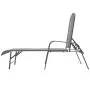 Sun loungers with table 2 units anthracite gray steel by vidaXL, Loungers - Ref: Foro24-42727, Price: 300,89 €, Discount: %