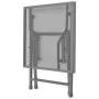 Sun loungers with table 2 units anthracite gray steel by vidaXL, Loungers - Ref: Foro24-42727, Price: 300,89 €, Discount: %