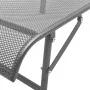 Sun loungers with table 2 units anthracite gray steel by vidaXL, Loungers - Ref: Foro24-42727, Price: 300,89 €, Discount: %