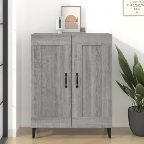 Engineered wood sideboard in Sonoma grey, 69.5x34x90 cm by vidaXL, Sideboards - Ref: Foro24-817343, Price: 71,17 €, Discount: %