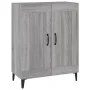 Engineered wood sideboard in Sonoma grey, 69.5x34x90 cm by vidaXL, Sideboards - Ref: Foro24-817343, Price: 71,17 €, Discount: %