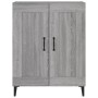 Sonoma Sideboard aus grauem Holzwerkstoff 69,5x34x90 cm von vidaXL, Sideboards - Ref: Foro24-817343, Preis: 72,03 €, Rabatt: %