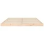 Solid pine wood bed frame 150x200 cm by vidaXL, Beds and slatted bases - Ref: Foro24-823439, Price: 96,40 €, Discount: %