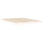 Estructura de cama madera maciza de pino blanco 150x200 cm de vidaXL, Camas y somieres - Ref: Foro24-823440, Precio: 95,53 €,...
