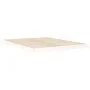 Estructura de cama madera maciza de pino blanco 150x200 cm de vidaXL, Camas y somieres - Ref: Foro24-823440, Precio: 91,10 €,...