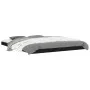 Estructura de cama de madera maciza pino negra 150x200 cm de vidaXL, Camas y somieres - Ref: Foro24-823443, Precio: 124,13 €,...