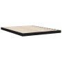 Estructura de cama de madera maciza pino negra 150x200 cm de vidaXL, Camas y somieres - Ref: Foro24-823443, Precio: 129,30 €,...