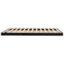 Estructura de cama de madera maciza pino negra 150x200 cm de vidaXL, Camas y somieres - Ref: Foro24-823443, Precio: 129,30 €,...