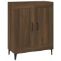 Oak brown engineered wood sideboard 69.5x34x90 cm by vidaXL, Sideboards - Ref: Foro24-817344, Price: 71,47 €, Discount: %