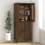 Oak brown engineered wood sideboard 69.5x34x90 cm by vidaXL, Sideboards - Ref: Foro24-817344, Price: 71,47 €, Discount: %