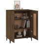 Oak brown engineered wood sideboard 69.5x34x90 cm by vidaXL, Sideboards - Ref: Foro24-817344, Price: 72,25 €, Discount: %