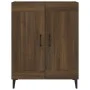Aparador de madera de ingeniería marrón roble 69,5x34x90 cm de vidaXL, Aparadores - Ref: Foro24-817344, Precio: 71,45 €, Desc...