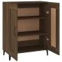 Oak brown engineered wood sideboard 69.5x34x90 cm by vidaXL, Sideboards - Ref: Foro24-817344, Price: 71,47 €, Discount: %