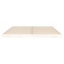 Estructura de cama de madera maciza de pino blanco 160x200 cm de vidaXL, Camas y somieres - Ref: Foro24-823435, Precio: 121,3...