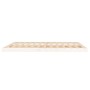 Estructura de cama de madera maciza de pino blanco 160x200 cm de vidaXL, Camas y somieres - Ref: Foro24-823435, Precio: 121,3...