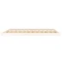Estructura de cama de madera maciza de pino blanco 160x200 cm de vidaXL, Camas y somieres - Ref: Foro24-823435, Precio: 117,3...