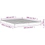 Massiver Bettrahmen aus weißem Kiefernholz, 160 x 200 cm von vidaXL, Betten und Lattenroste - Ref: Foro24-823435, Preis: 120,...