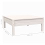 Garden furniture 3 pieces and white cushions solid pine wood by vidaXL, Modular outdoor sofas - Ref: Foro24-806683, Price: 13...
