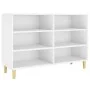 White engineered wood sideboard 103.5x35x70 cm by vidaXL, Sideboards - Ref: Foro24-806031, Price: 81,74 €, Discount: %